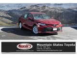 2019 Ruby Flare Pearl Toyota Camry LE #131732094