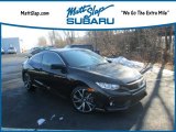 2017 Crystal Black Pearl Honda Civic Si Coupe #131732369