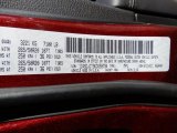 2019 Durango Color Code for Octane Red Pearl - Color Code: PRV