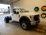 2019 Oxford White Ford F450 Super Duty XL Regular Cab 4x4 Chassis #131761147