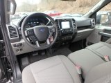 2019 Ford F150 XLT SuperCab 4x4 Earth Gray Interior