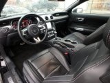 2018 Ford Mustang EcoBoost Premium Convertible Ebony Interior