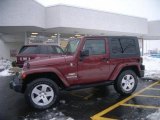 2007 Red Rock Crystal Pearl Jeep Wrangler Sahara 4x4 #1317559