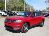2019 Red-Line Pearl Jeep Compass Latitude #131789323