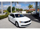 2016 Pure White Volkswagen Jetta S #131820122