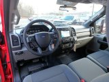 2019 Ford F250 Super Duty XLT Crew Cab 4x4 Earth Gray Interior