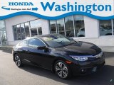 2017 Crystal Black Pearl Honda Civic EX-T Coupe #131820222