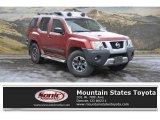 Lava Red Nissan Xterra in 2015