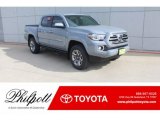 2019 Cement Gray Toyota Tacoma Limited Double Cab #131858134