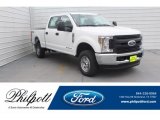 2019 Oxford White Ford F250 Super Duty XL Crew Cab 4x4 #131858130