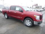 2019 Cayenne Red Metallic Nissan Titan SV Crew Cab 4x4 #131869667