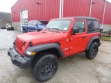 Firecracker Red Jeep Wrangler in 2019