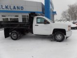 2019 Summit White Chevrolet Silverado 3500HD Work Truck Regular Cab 4x4 Dump Truck #131869514