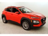 2019 Sunset Orange Hyundai Kona SEL AWD #131907420