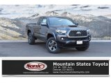 2019 Magnetic Gray Metallic Toyota Tacoma TRD Sport Access Cab 4x4 #131924296