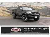 2019 Midnight Black Metallic Toyota Tacoma TRD Sport Access Cab 4x4 #131924294