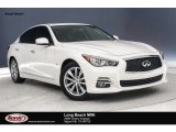 2015 Moonlight White Infiniti Q50 3.7 #131924504