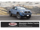 2019 Cavalry Blue Toyota Tacoma TRD Off-Road Double Cab 4x4 #131924278