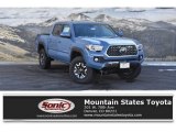 2019 Cavalry Blue Toyota Tacoma TRD Off-Road Double Cab 4x4 #131924275
