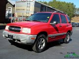 2000 Wildfire Red Chevrolet Tracker 4WD Hard Top #131924198