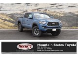 2019 Cavalry Blue Toyota Tacoma TRD Off-Road Double Cab 4x4 #131924270