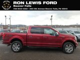 2019 Ruby Red Ford F150 Platinum SuperCrew 4x4 #131924365