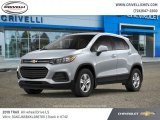 2019 Silver Ice Metallic Chevrolet Trax LS AWD #131955990