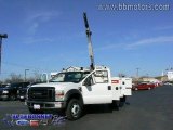 2008 Oxford White Ford F550 Super Duty XL Regular Cab Commercial Crane Truck #13163803