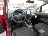 2019 Ford EcoSport SE 4WD Ebony Black Interior