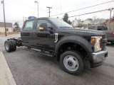 2019 Ford F550 Super Duty XL Crew Cab 4x4 Chassis Front 3/4 View