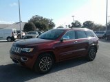 2019 Velvet Red Pearl Jeep Grand Cherokee Overland 4x4 #131964658