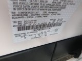 2019 Taurus Color Code for White Platinum - Color Code: UG