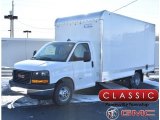 2019 Summit White GMC Savana Cutaway 3500 Commercial Moving Truck #131981359