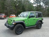 2019 Jeep Wrangler Sport 4x4 Front 3/4 View