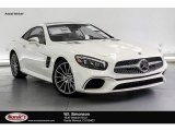 2019 designo Diamond White Metallic Mercedes-Benz SL 550 Roadster #132012503