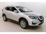 2017 Brilliant Silver Nissan Rogue SV AWD #132038876