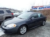 2010 Cyber Gray Metallic Chevrolet Impala LS #132038686