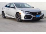 2019 Lunar Silver Metallic Honda Civic EX Hatchback #132038649