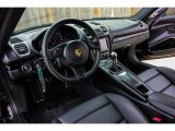 2016 Porsche Cayman Black Edition Front Seat