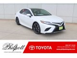 2019 Wind Chill Pearl Toyota Camry XSE #132073235