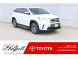 2019 Blizzard Pearl White Toyota Highlander XLE #132073233