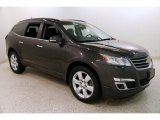 2017 Tungsten Metallic Chevrolet Traverse LT #132089811