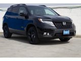 2019 Crystal Black Pearl Honda Passport Elite AWD #132089692