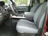 2019 Ram 1500 Classic Big Horn Quad Cab 4x4 Black/Diesel Gray Interior