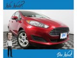 2016 Ruby Red Metallic Ford Fiesta SE Sedan #132109623