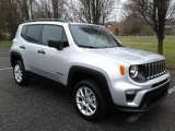 Glacier Metallic Jeep Renegade in 2019