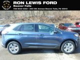 2019 Blue Metallic Ford Edge SEL AWD #132155930