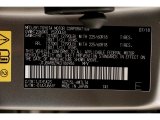 2019 NX Color Code for Atomic Silver - Color Code: 1J7