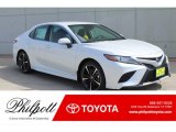 2019 Wind Chill Pearl Toyota Camry XSE #132156032