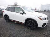 2019 Crystal White Pearl Subaru Forester 2.5i Sport #132173470